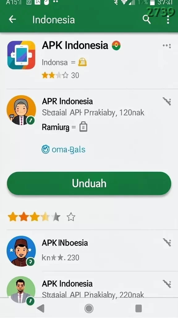 Cuplikan layar API303 — halaman utama