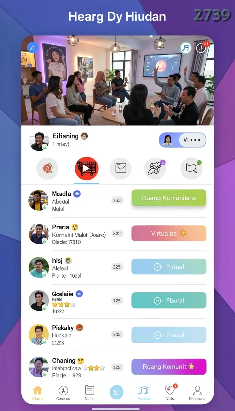 Cuplikan layar MVP789 — aktivitas